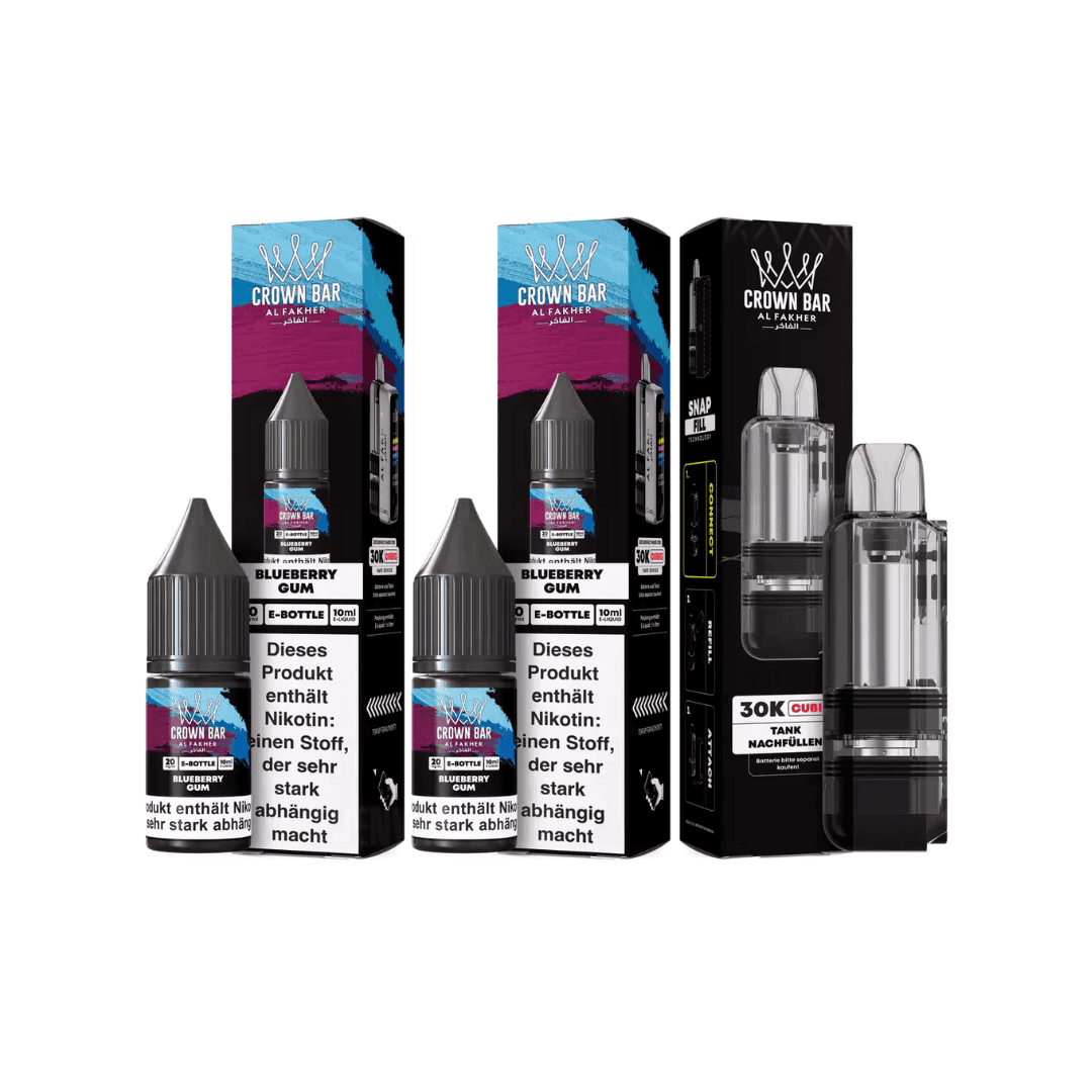 Al Fakher Cubic 30K Pod – Blueberry Gum - EdenVape24
